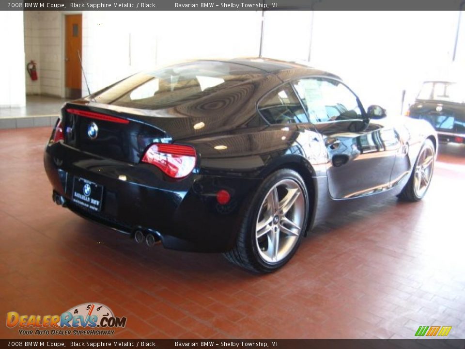 2008 BMW M Coupe Black Sapphire Metallic / Black Photo #5