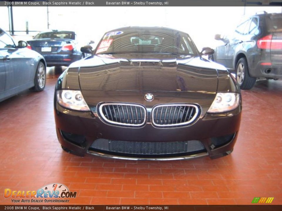 2008 BMW M Coupe Black Sapphire Metallic / Black Photo #7