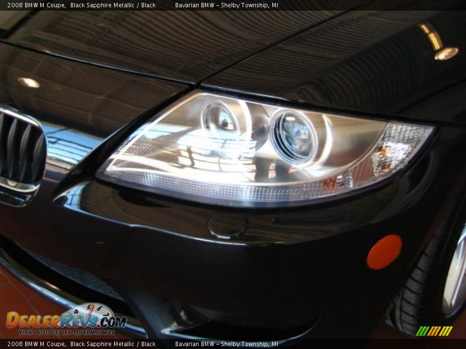 2008 BMW M Coupe Black Sapphire Metallic / Black Photo #8