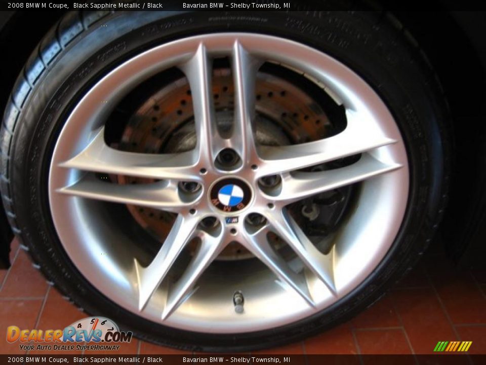 2008 BMW M Coupe Black Sapphire Metallic / Black Photo #9