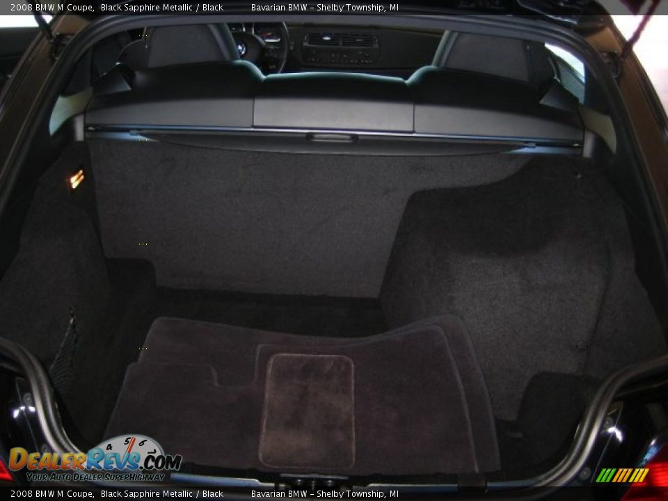 2008 BMW M Coupe Black Sapphire Metallic / Black Photo #13