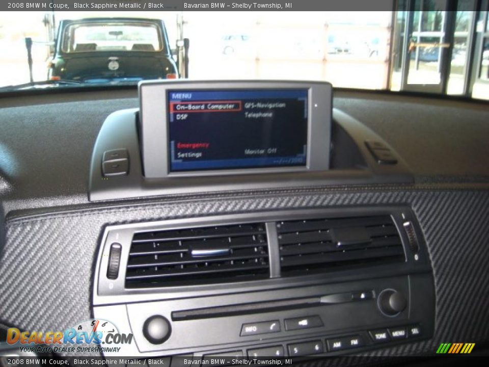 2008 BMW M Coupe Black Sapphire Metallic / Black Photo #17