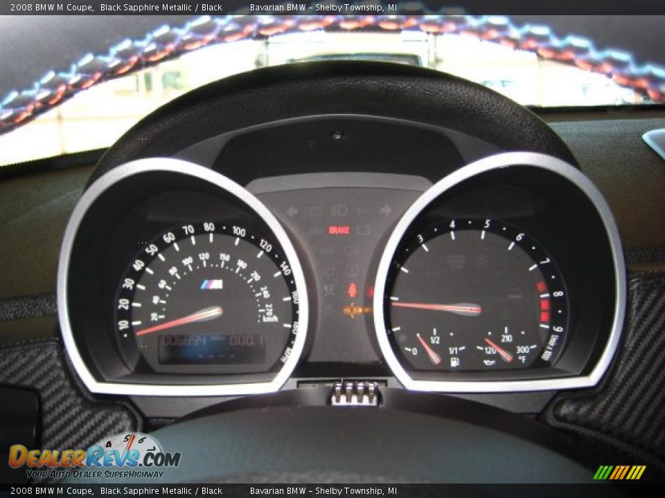 2008 BMW M Coupe Black Sapphire Metallic / Black Photo #19