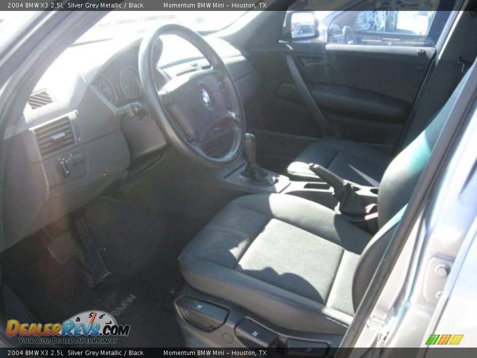 2004 BMW X3 2.5i Silver Grey Metallic / Black Photo #2
