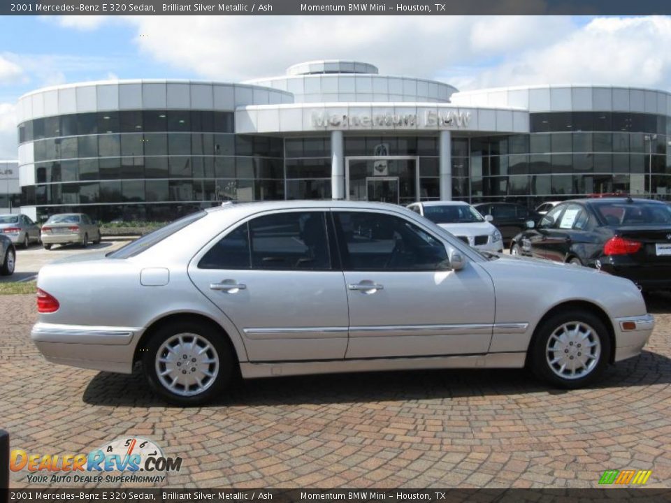 2001 Mercedes-Benz E 320 Sedan Brilliant Silver Metallic / Ash Photo #1