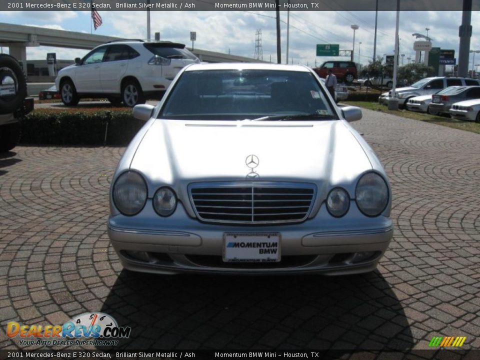 2001 Mercedes-Benz E 320 Sedan Brilliant Silver Metallic / Ash Photo #2