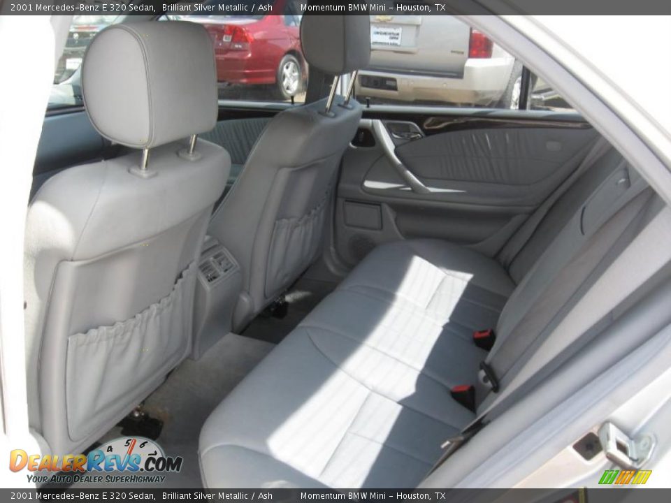 2001 Mercedes-Benz E 320 Sedan Brilliant Silver Metallic / Ash Photo #12