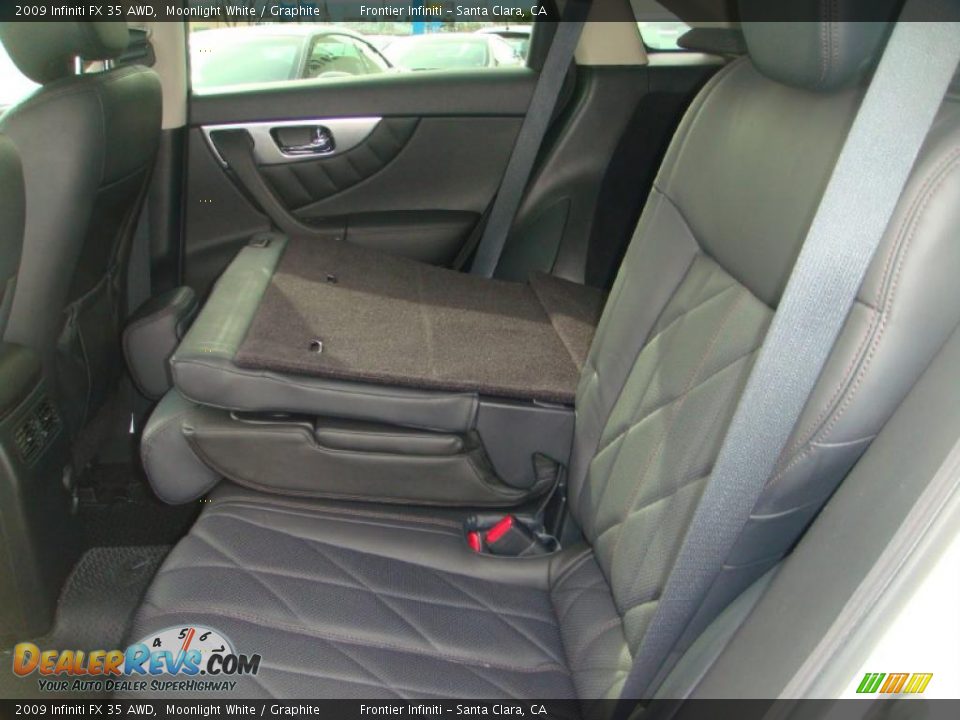 2009 Infiniti FX 35 AWD Moonlight White / Graphite Photo #13