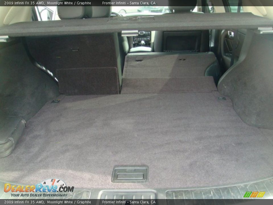 2009 Infiniti FX 35 AWD Moonlight White / Graphite Photo #15