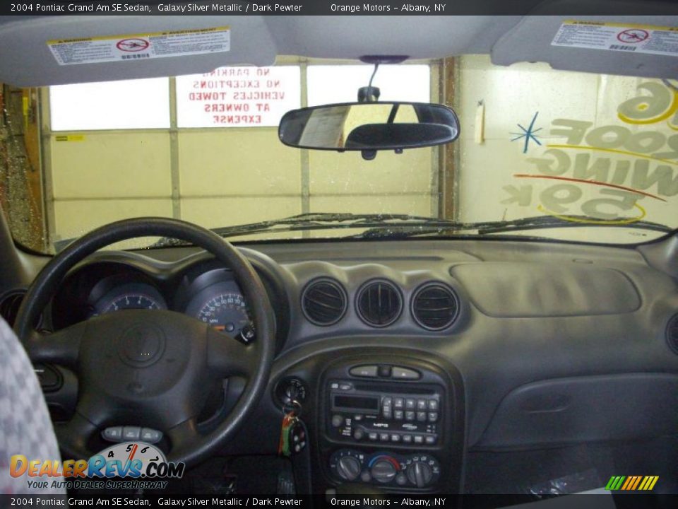 2004 Pontiac Grand Am SE Sedan Galaxy Silver Metallic / Dark Pewter Photo #7