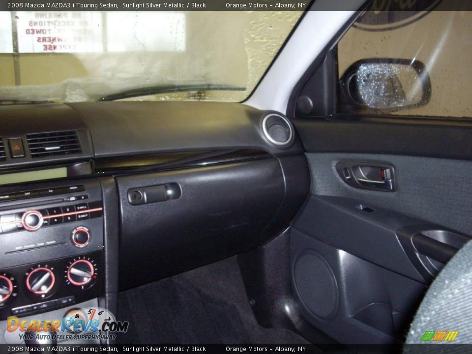 2008 Mazda MAZDA3 i Touring Sedan Sunlight Silver Metallic / Black Photo #10
