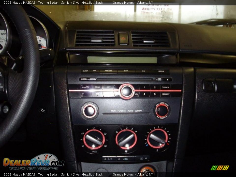 2008 Mazda MAZDA3 i Touring Sedan Sunlight Silver Metallic / Black Photo #11