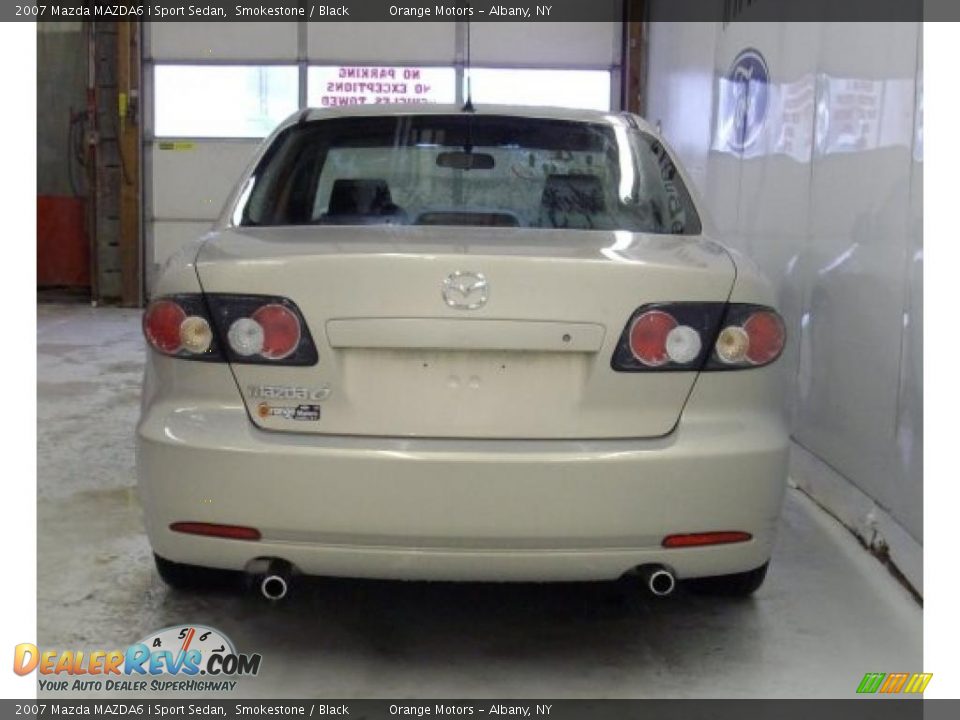 2007 Mazda MAZDA6 i Sport Sedan Smokestone / Black Photo #3