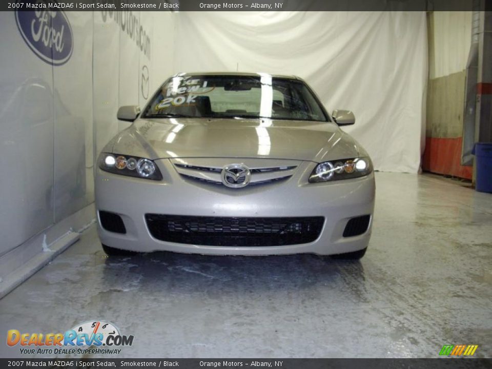 2007 Mazda MAZDA6 i Sport Sedan Smokestone / Black Photo #4