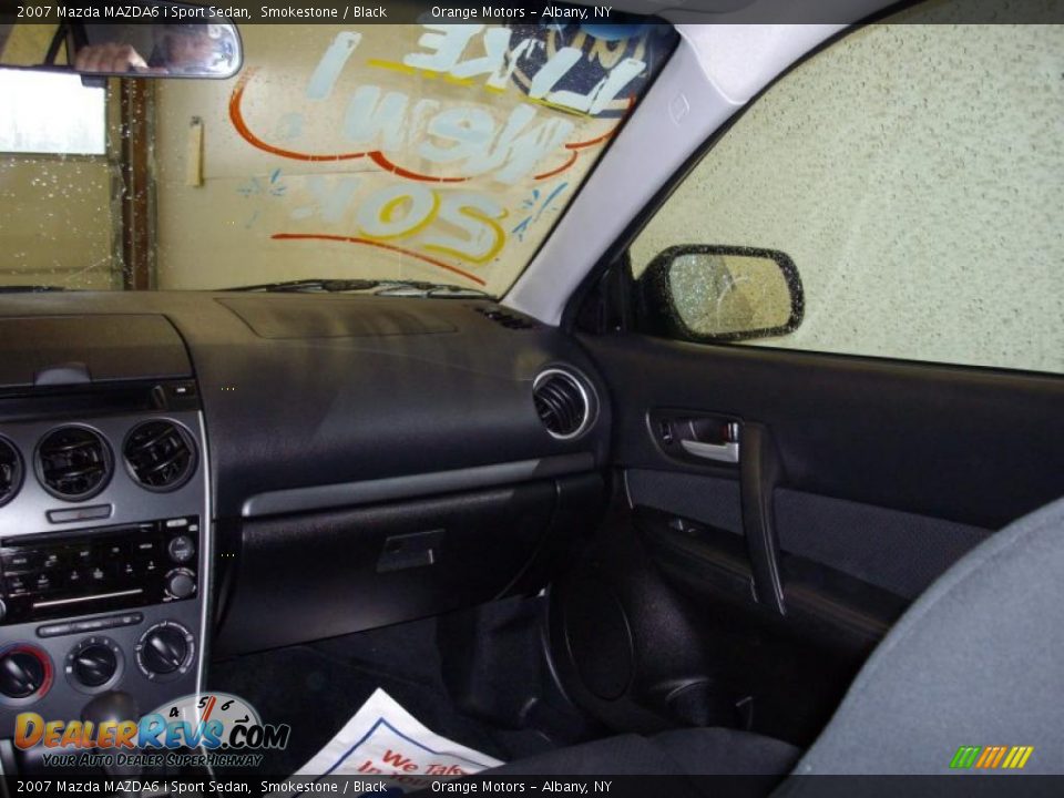 2007 Mazda MAZDA6 i Sport Sedan Smokestone / Black Photo #6