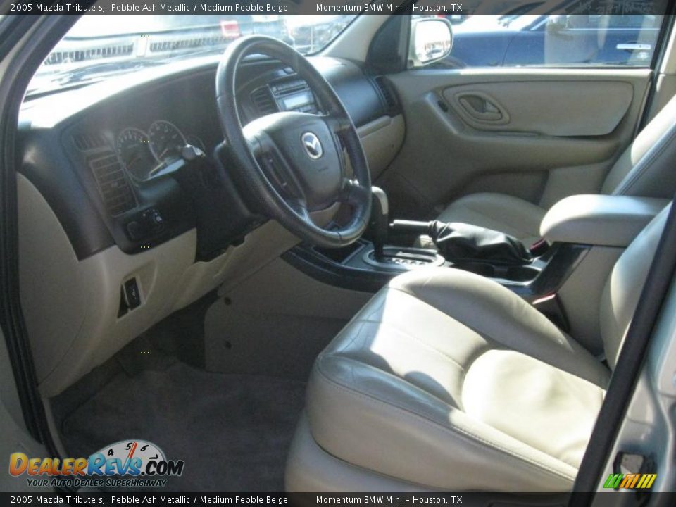 2005 Mazda Tribute s Pebble Ash Metallic / Medium Pebble Beige Photo #2