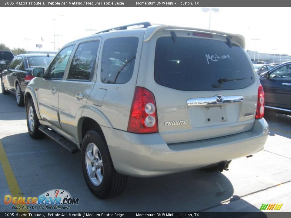 2005 Mazda Tribute s Pebble Ash Metallic / Medium Pebble Beige Photo #3