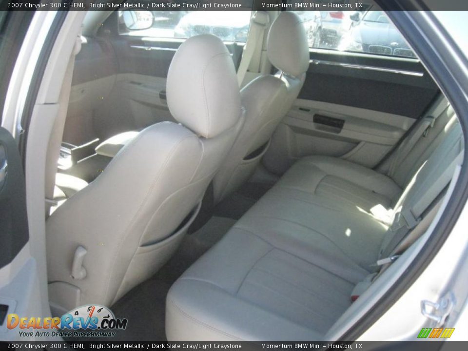 2007 Chrysler 300 C HEMI Bright Silver Metallic / Dark Slate Gray/Light Graystone Photo #3