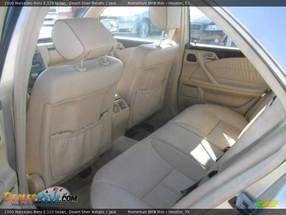 2000 Mercedes-Benz E 320 Sedan Desert Silver Metallic / Java Photo #3