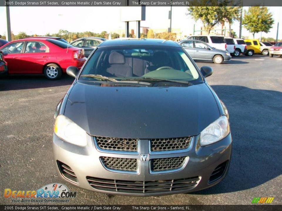 2005 Dodge Stratus SXT Sedan Graphite Metallic / Dark Slate Gray Photo #2