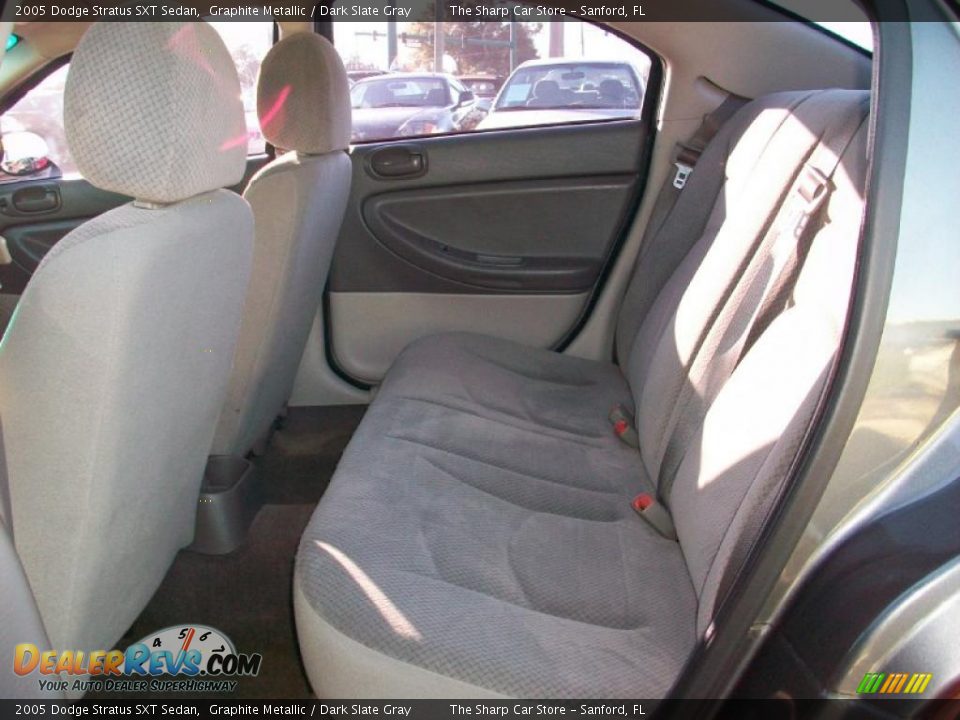 2005 Dodge Stratus SXT Sedan Graphite Metallic / Dark Slate Gray Photo #8