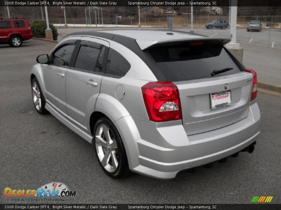 2008 Dodge Caliber SRT4 Bright Silver Metallic / Dark Slate Gray Photo #2