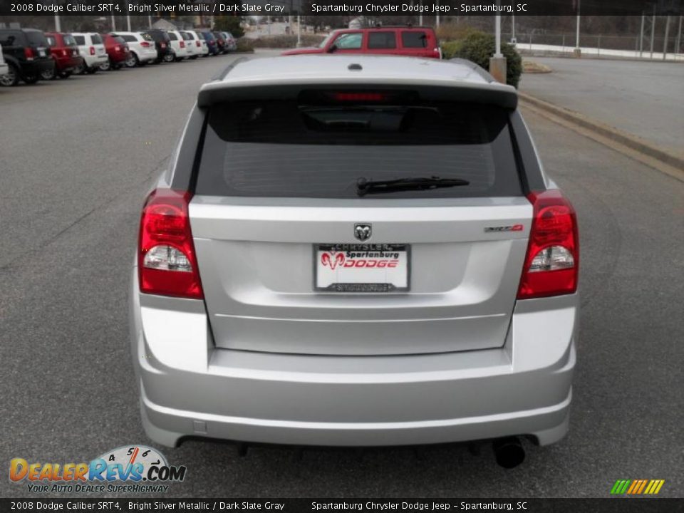 2008 Dodge Caliber SRT4 Bright Silver Metallic / Dark Slate Gray Photo #3