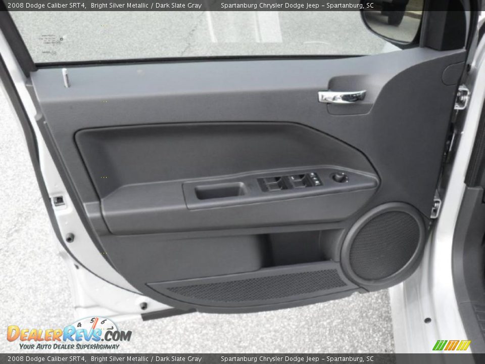 2008 Dodge Caliber SRT4 Bright Silver Metallic / Dark Slate Gray Photo #7