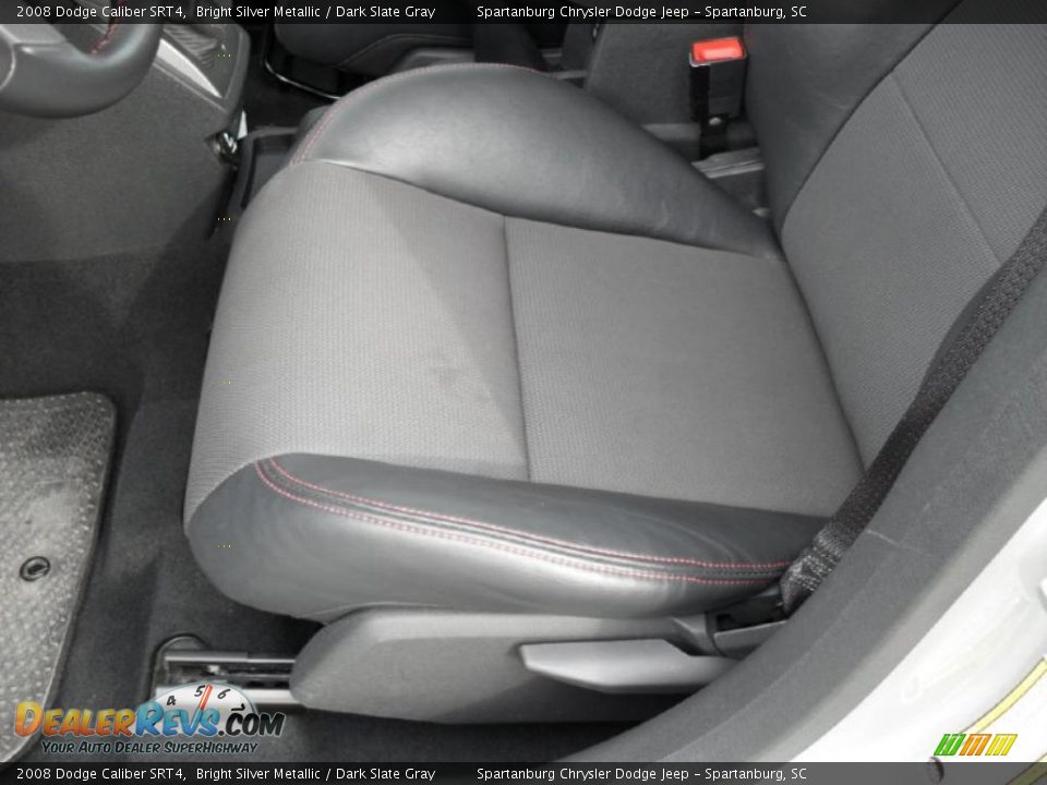 2008 Dodge Caliber SRT4 Bright Silver Metallic / Dark Slate Gray Photo #8