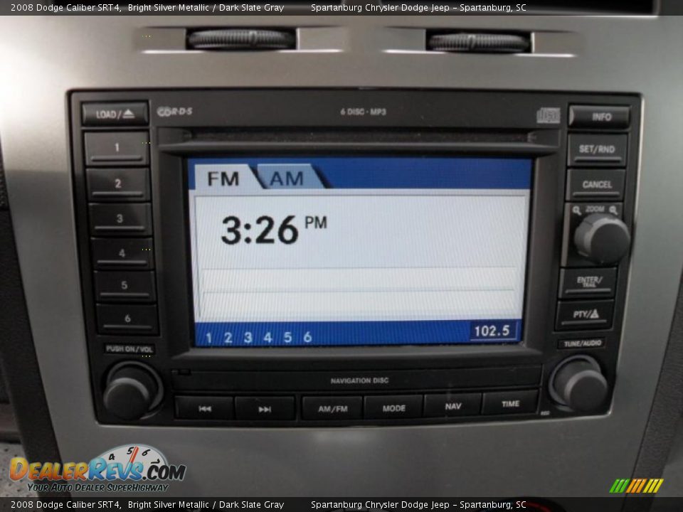 2008 Dodge Caliber SRT4 Bright Silver Metallic / Dark Slate Gray Photo #26
