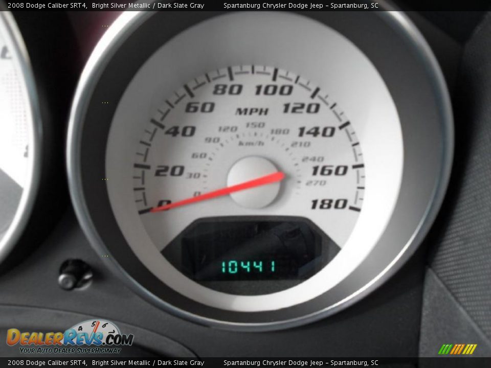 2008 Dodge Caliber SRT4 Bright Silver Metallic / Dark Slate Gray Photo #27