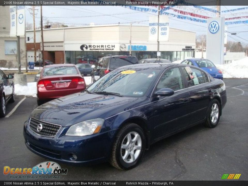 2006 Nissan Altima 2.5 S Special Edition Majestic Blue Metallic / Charcoal Photo #1