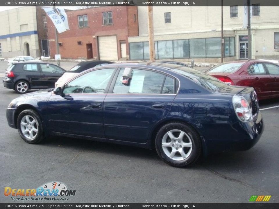 2006 Nissan Altima 2.5 S Special Edition Majestic Blue Metallic / Charcoal Photo #2