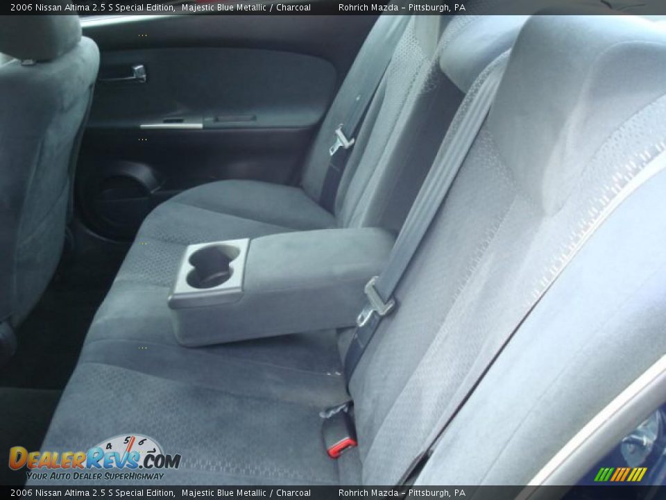2006 Nissan Altima 2.5 S Special Edition Majestic Blue Metallic / Charcoal Photo #11