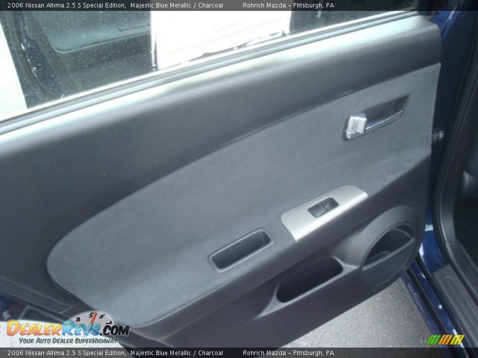 2006 Nissan Altima 2.5 S Special Edition Majestic Blue Metallic / Charcoal Photo #13