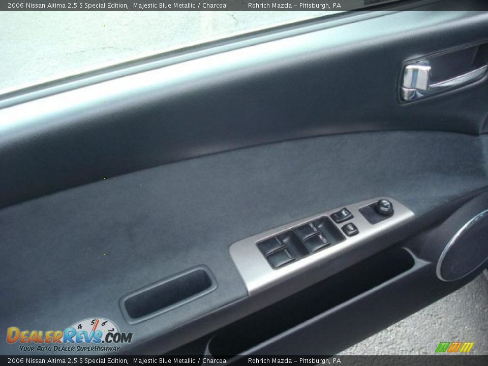 2006 Nissan Altima 2.5 S Special Edition Majestic Blue Metallic / Charcoal Photo #14