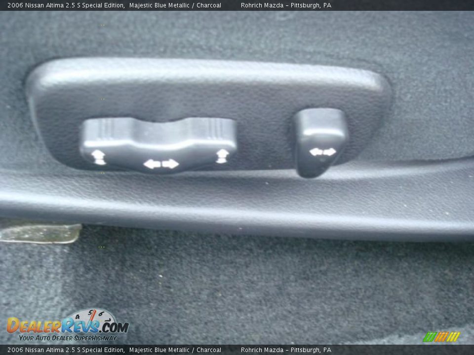 2006 Nissan Altima 2.5 S Special Edition Majestic Blue Metallic / Charcoal Photo #15