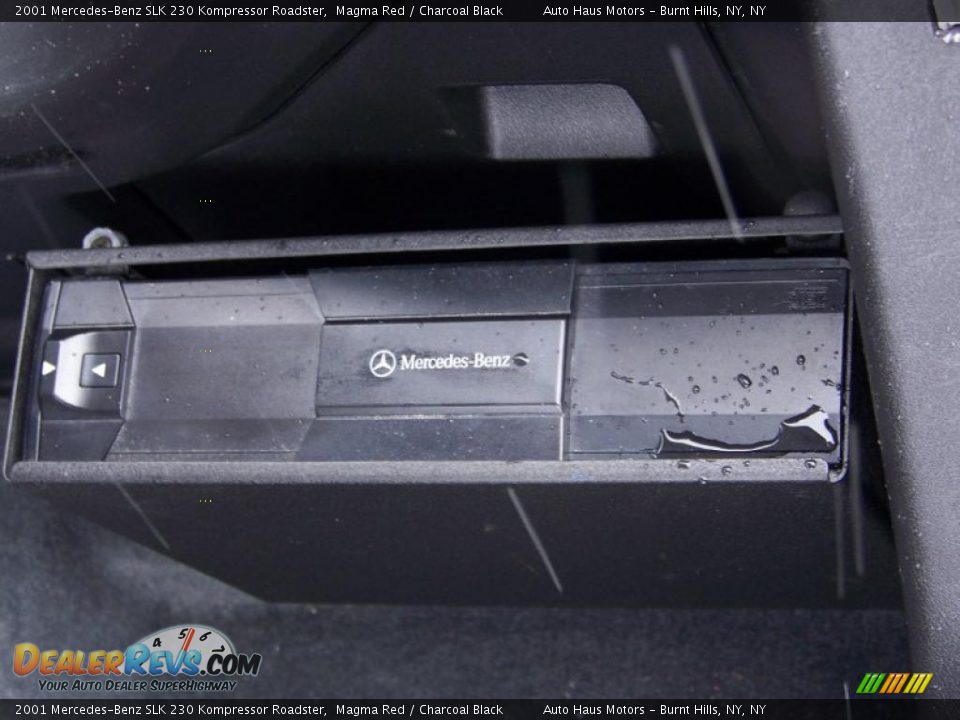 2001 Mercedes-Benz SLK 230 Kompressor Roadster Magma Red / Charcoal Black Photo #32