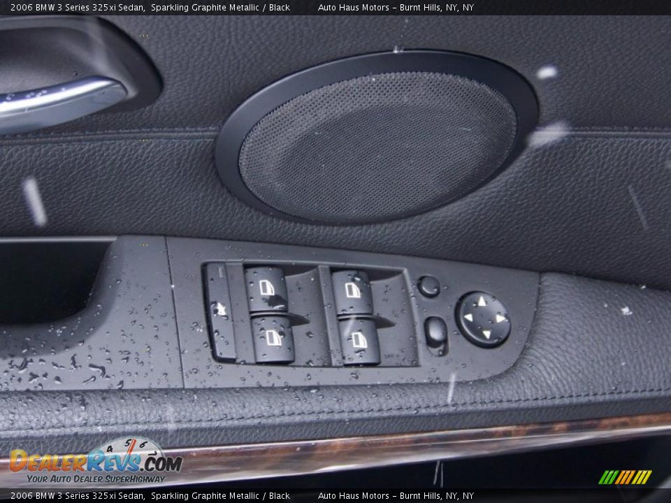 2006 BMW 3 Series 325xi Sedan Sparkling Graphite Metallic / Black Photo #20