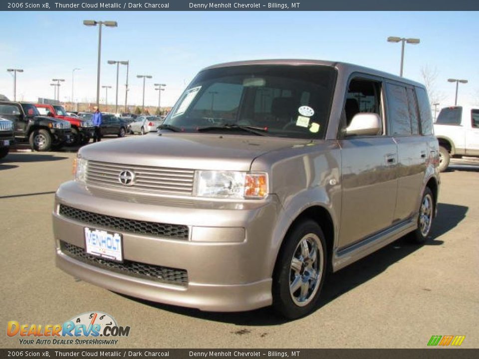 2006 Scion xB Thunder Cloud Metallic / Dark Charcoal Photo #2
