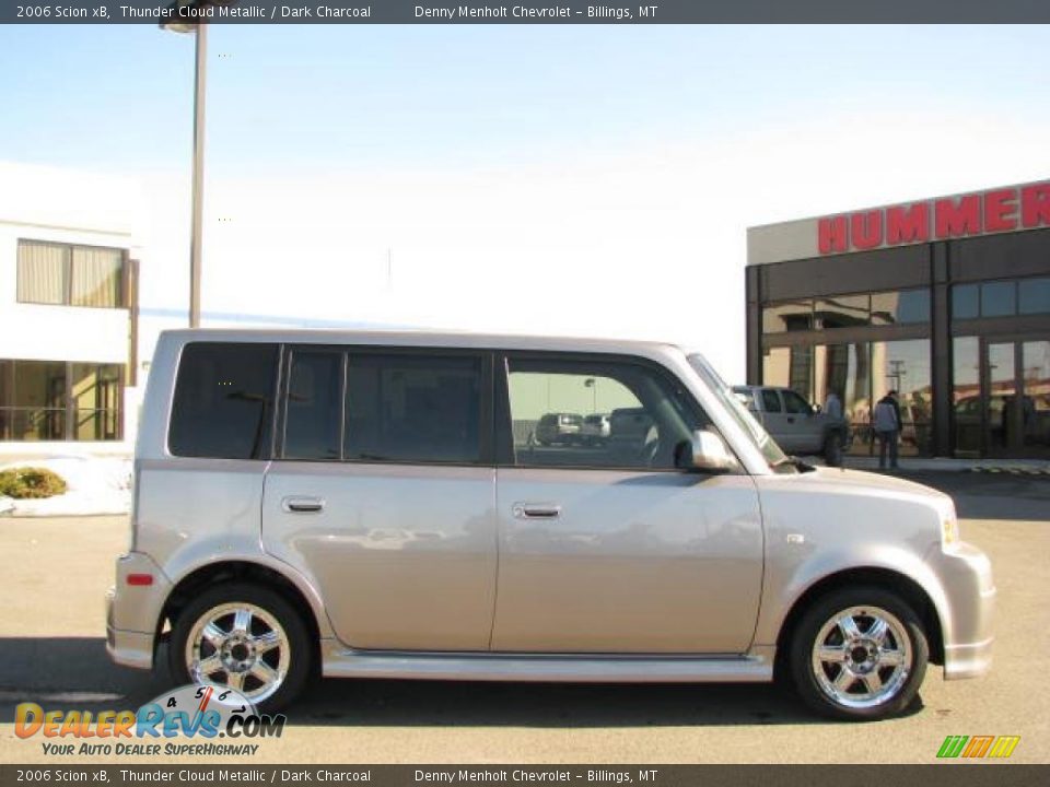 2006 Scion xB Thunder Cloud Metallic / Dark Charcoal Photo #4