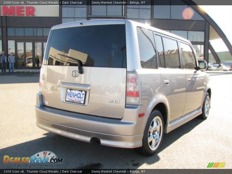 2006 Scion xB Thunder Cloud Metallic / Dark Charcoal Photo #5