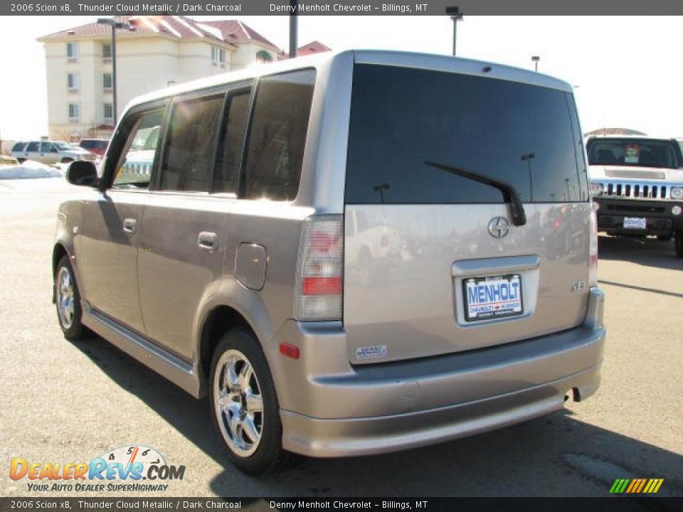 2006 Scion xB Thunder Cloud Metallic / Dark Charcoal Photo #6