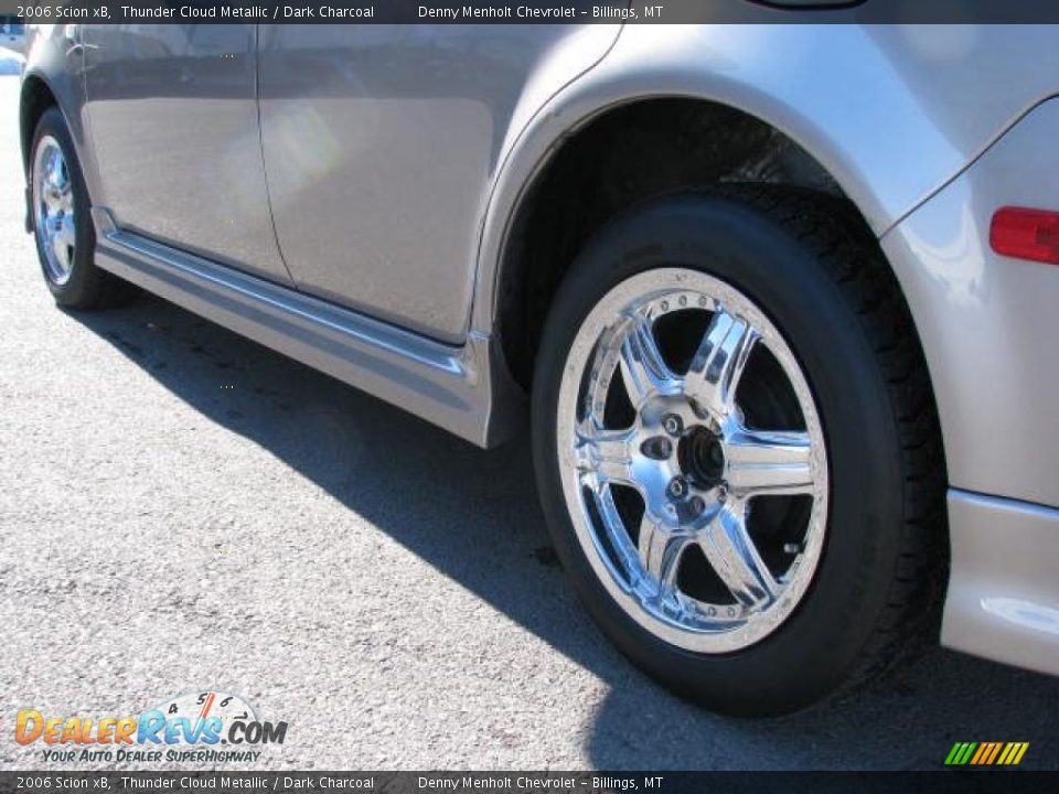 2006 Scion xB Thunder Cloud Metallic / Dark Charcoal Photo #7