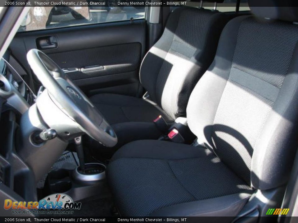 2006 Scion xB Thunder Cloud Metallic / Dark Charcoal Photo #9