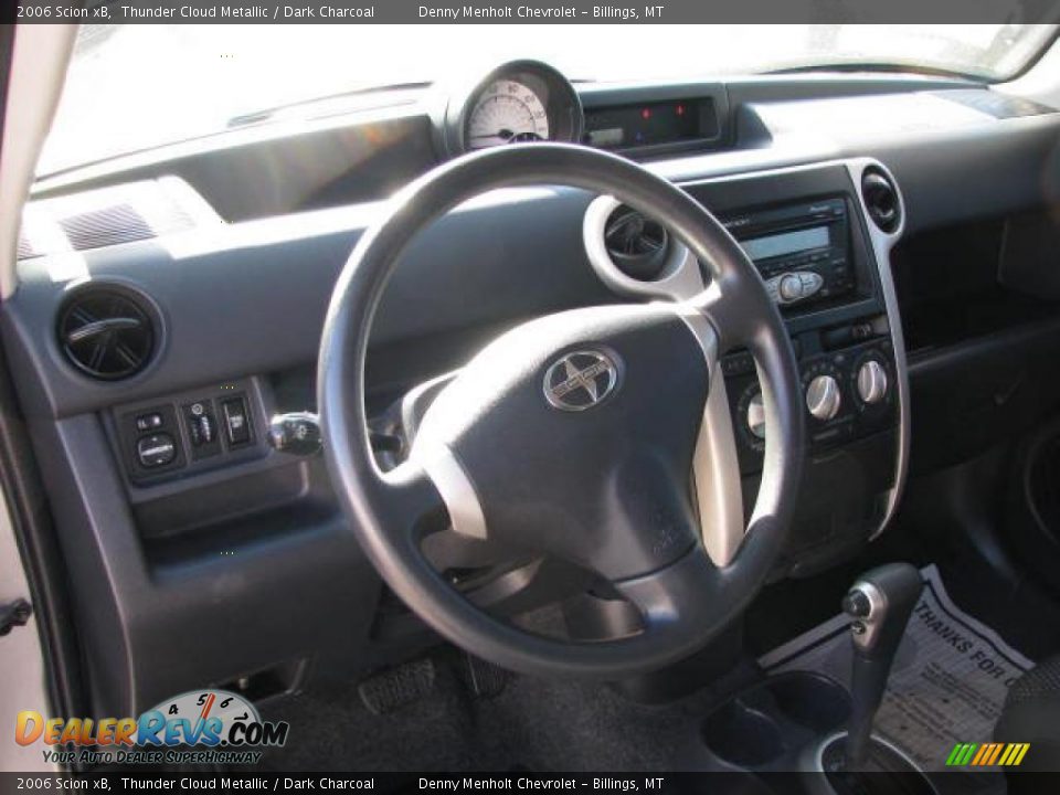 2006 Scion xB Thunder Cloud Metallic / Dark Charcoal Photo #10