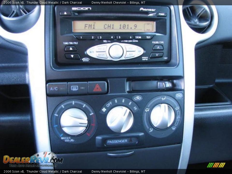 2006 Scion xB Thunder Cloud Metallic / Dark Charcoal Photo #11