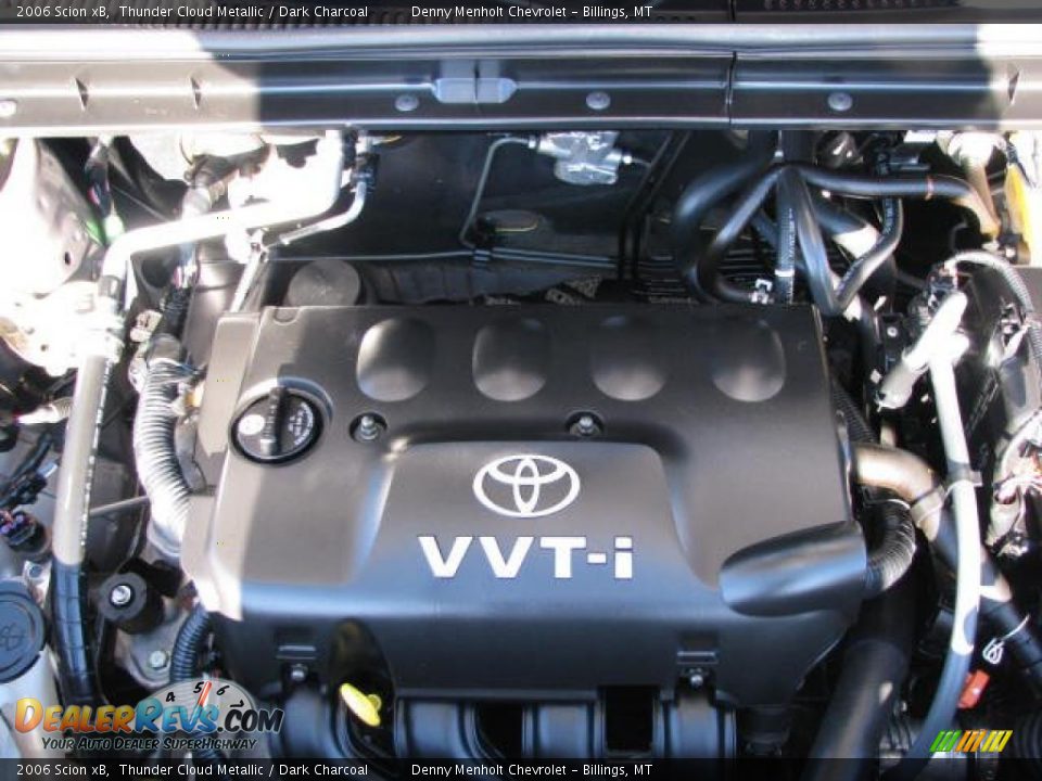2006 Scion xB Thunder Cloud Metallic / Dark Charcoal Photo #15