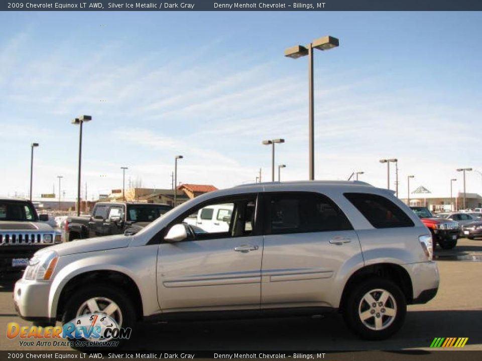 2009 Chevrolet Equinox LT AWD Silver Ice Metallic / Dark Gray Photo #1