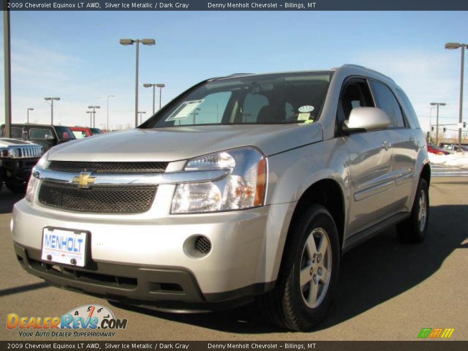 2009 Chevrolet Equinox LT AWD Silver Ice Metallic / Dark Gray Photo #2